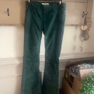 We The Free Teal Corduroy Pants
